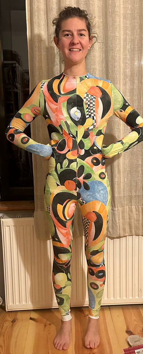 Bio Single Jersey Design "Neonova" Meterware