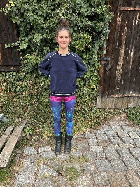 Leggings mit Design „Galaxie“ / „Universum“