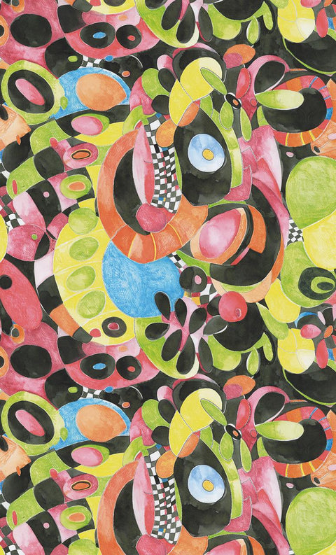 Bio Single Jersey Design "Neonova" Meterware