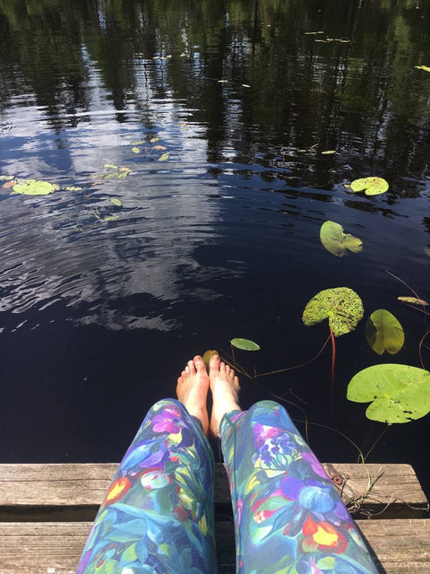 Leggings Design „Blumenstrauß“