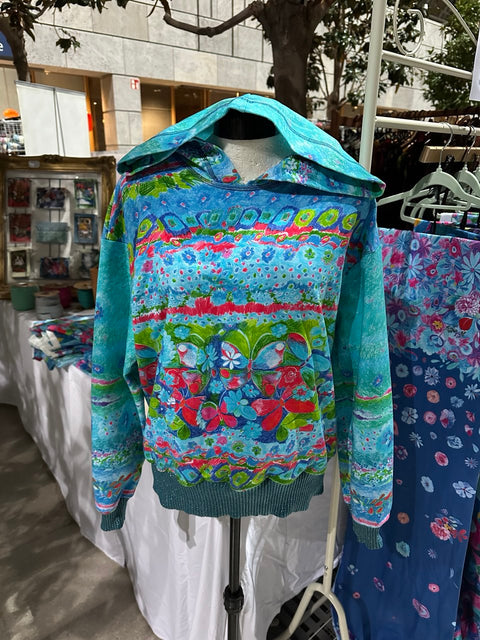 Pullover Sweatshirt Design "Schmetterlingswiese"